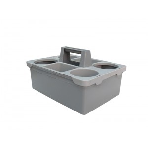 施達 手挽籃 灰色 配2個儲物蓋